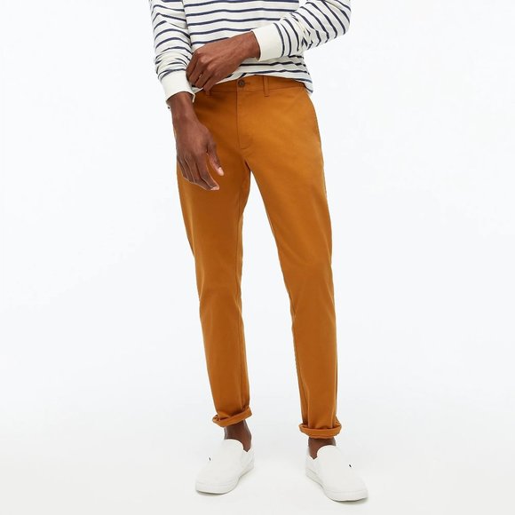 J. Crew Pants J Crew Slimfit Flex Khaki Pants In Baywood Brown